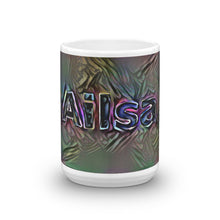 Load image into Gallery viewer, Ailsa Mug Dark Rainbow 15oz front view