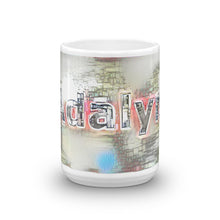 Load image into Gallery viewer, Adalyn Mug Ink City Dream 15oz front view