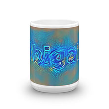 Load image into Gallery viewer, Abigail Mug Night Surfing 15oz front view