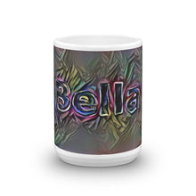 Load image into Gallery viewer, Bella Mug Dark Rainbow 15oz front view