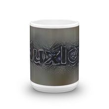 Load image into Gallery viewer, Huxley Mug Charcoal Pier 15oz front view