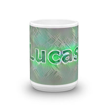 Load image into Gallery viewer, Lucas Mug Nuclear Lemonade 15oz front view