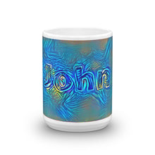Load image into Gallery viewer, John Mug Night Surfing 15oz front view