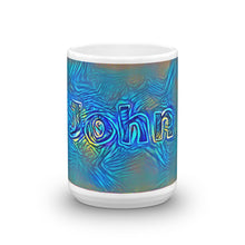 Load image into Gallery viewer, John Mug Night Surfing 15oz front view
