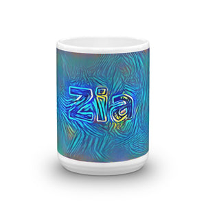 Zia Mug Night Surfing 15oz front view