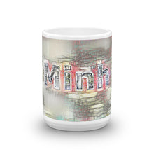 Load image into Gallery viewer, Minh Mug Ink City Dream 15oz front view