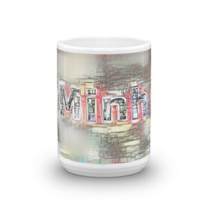 Minh Mug Ink City Dream 15oz front view