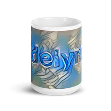 Load image into Gallery viewer, Adelynn Mug Liquescent Icecap 15oz front view