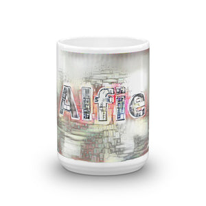 Alfie Mug Ink City Dream 15oz front view