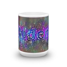 Load image into Gallery viewer, Aiden Mug Wounded Pluviophile 15oz front view