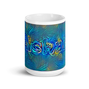 Aishah Mug Night Surfing 15oz front view
