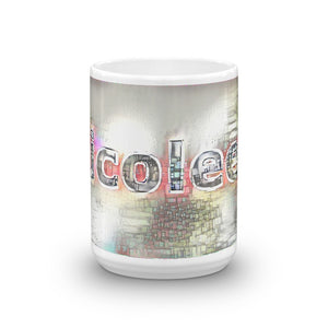 Nicoleen Mug Ink City Dream 15oz front view