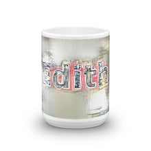 Load image into Gallery viewer, Edith Mug Ink City Dream 15oz front view