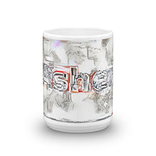 Load image into Gallery viewer, Asher Mug Frozen City 15oz front view