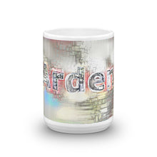 Load image into Gallery viewer, Arden Mug Ink City Dream 15oz front view