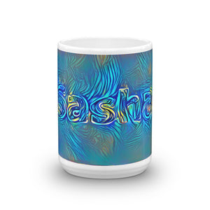 Sasha Mug Night Surfing 15oz front view
