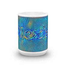 Load image into Gallery viewer, Alexia Mug Night Surfing 15oz front view