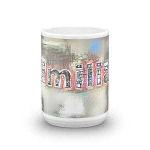 Emilia Mug Ink City Dream 15oz front view