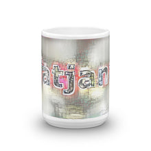 Load image into Gallery viewer, Tatjana Mug Ink City Dream 15oz front view