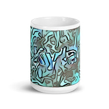 Load image into Gallery viewer, Kyla Mug Insensible Camouflage 15oz front view