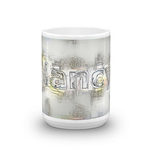 Nancy Mug Victorian Fission 15oz front view