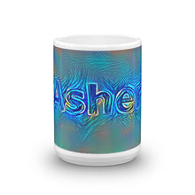 Load image into Gallery viewer, Asher Mug Night Surfing 15oz front view