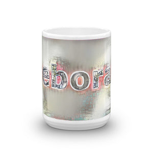 Deborah Mug Ink City Dream 15oz front view