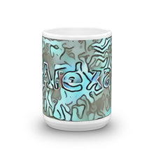 Load image into Gallery viewer, Alexa Mug Insensible Camouflage 15oz front view