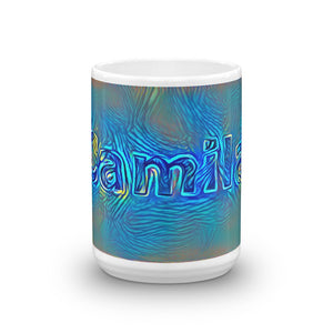Camila Mug Night Surfing 15oz front view