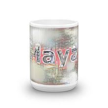 Load image into Gallery viewer, Maya Mug Ink City Dream 15oz front view
