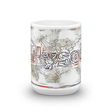 Load image into Gallery viewer, Allyson Mug Frozen City 15oz front view
