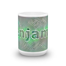 Load image into Gallery viewer, Benjamin Mug Nuclear Lemonade 15oz front view