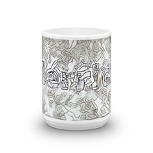Load image into Gallery viewer, Merrick Mug Perplexed Spirit 15oz front view