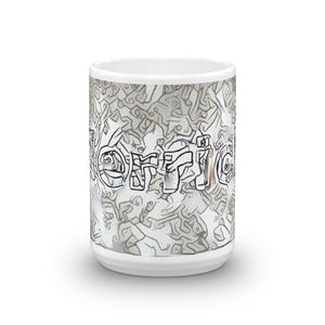 Merrick Mug Perplexed Spirit 15oz front view