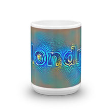 Load image into Gallery viewer, Alondra Mug Night Surfing 15oz front view