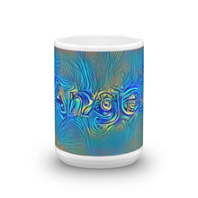 Load image into Gallery viewer, Angel Mug Night Surfing 15oz front view
