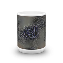 Load image into Gallery viewer, Al Mug Charcoal Pier 15oz front view