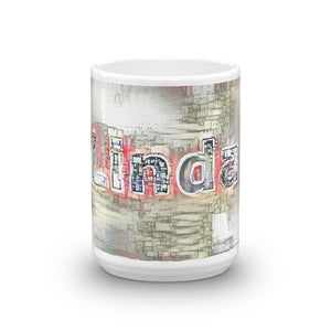 Linda Mug Ink City Dream 15oz front view
