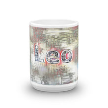 Load image into Gallery viewer, Leo Mug Ink City Dream 15oz front view