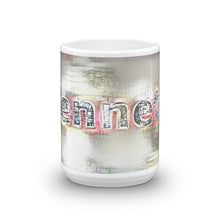 Load image into Gallery viewer, Kenneth Mug Ink City Dream 15oz front view