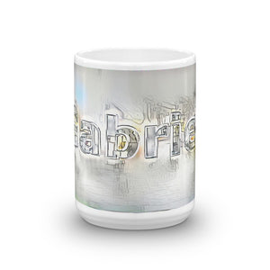 Gabriel Mug Victorian Fission 15oz front view