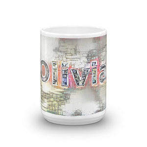 Olivia Mug Ink City Dream 15oz front view