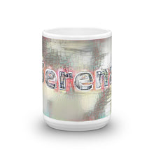Load image into Gallery viewer, Serena Mug Ink City Dream 15oz front view