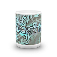 Load image into Gallery viewer, Alesha Mug Insensible Camouflage 15oz front view