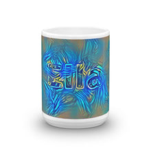 Load image into Gallery viewer, Ella Mug Night Surfing 15oz front view