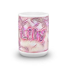 Load image into Gallery viewer, Lily Mug Innocuous Tenderness 15oz front view