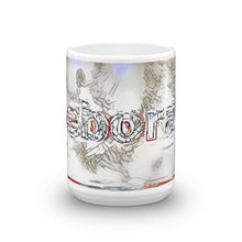 Load image into Gallery viewer, Deborah Mug Frozen City 15oz front view