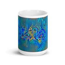 Load image into Gallery viewer, Lila Mug Night Surfing 15oz front view