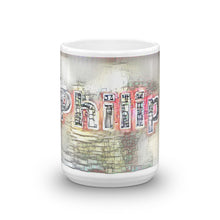 Load image into Gallery viewer, Philip Mug Ink City Dream 15oz front view