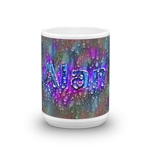 Alan Mug Wounded Pluviophile 15oz front view